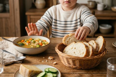 El niño pide pan todo el tiempo: ¿es un hábito, falta de comida o motivo de preocupación?